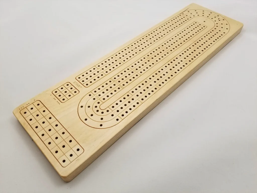CGH_Baltic_Birch_Cribbage Board