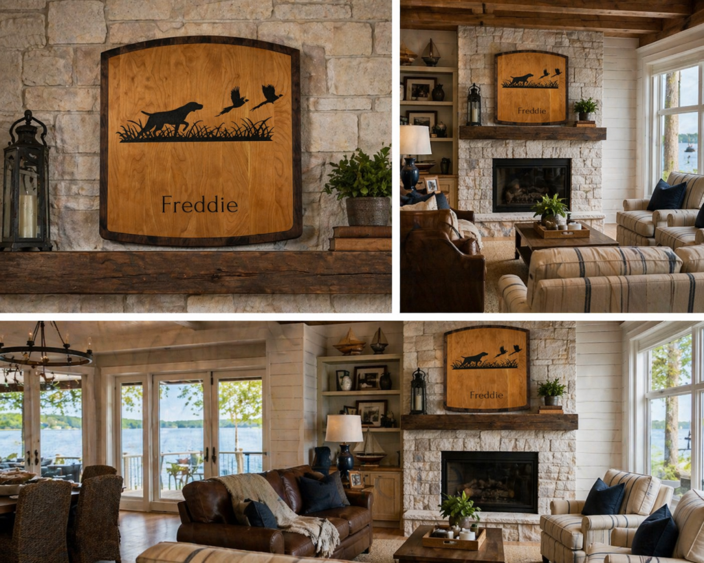CGH Hardwood Dog Portrait